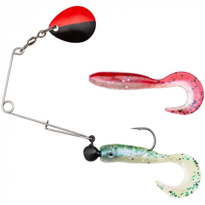 Spinnerbait Berkley URBN Micro 2g Red/ Black [1]