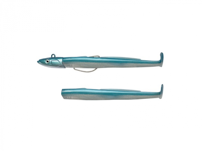 Naluca Fiiish Black Eel No2 Combo - 11cm | 15g Pearl Blue [1]