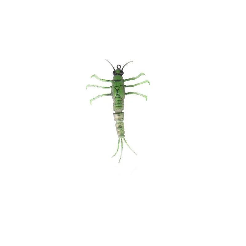 Naluca Savage Gear 3D TPE Mayfly Nymph 5cm, 2.5g, Green [1]