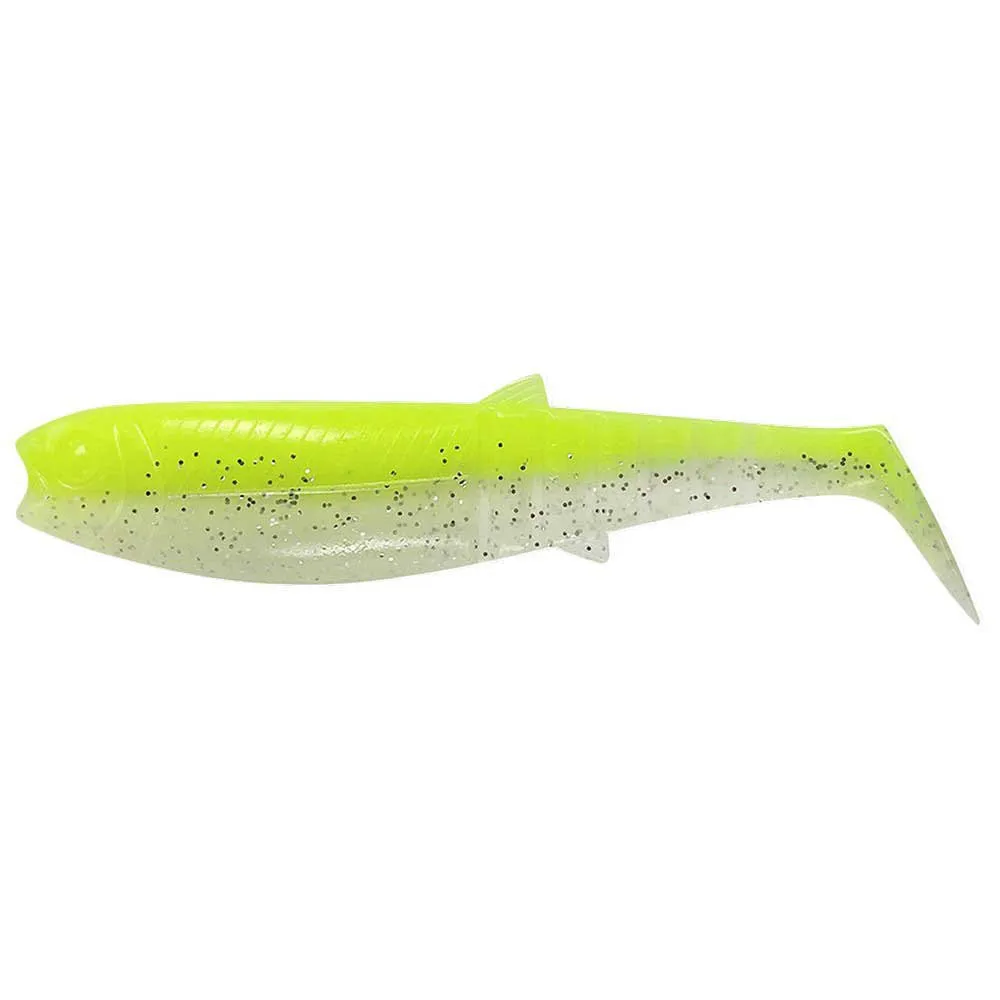 Naluca Savage Gear Cannibal Shad 12.5cm, 20g, Fluo Yellow Glow [1]
