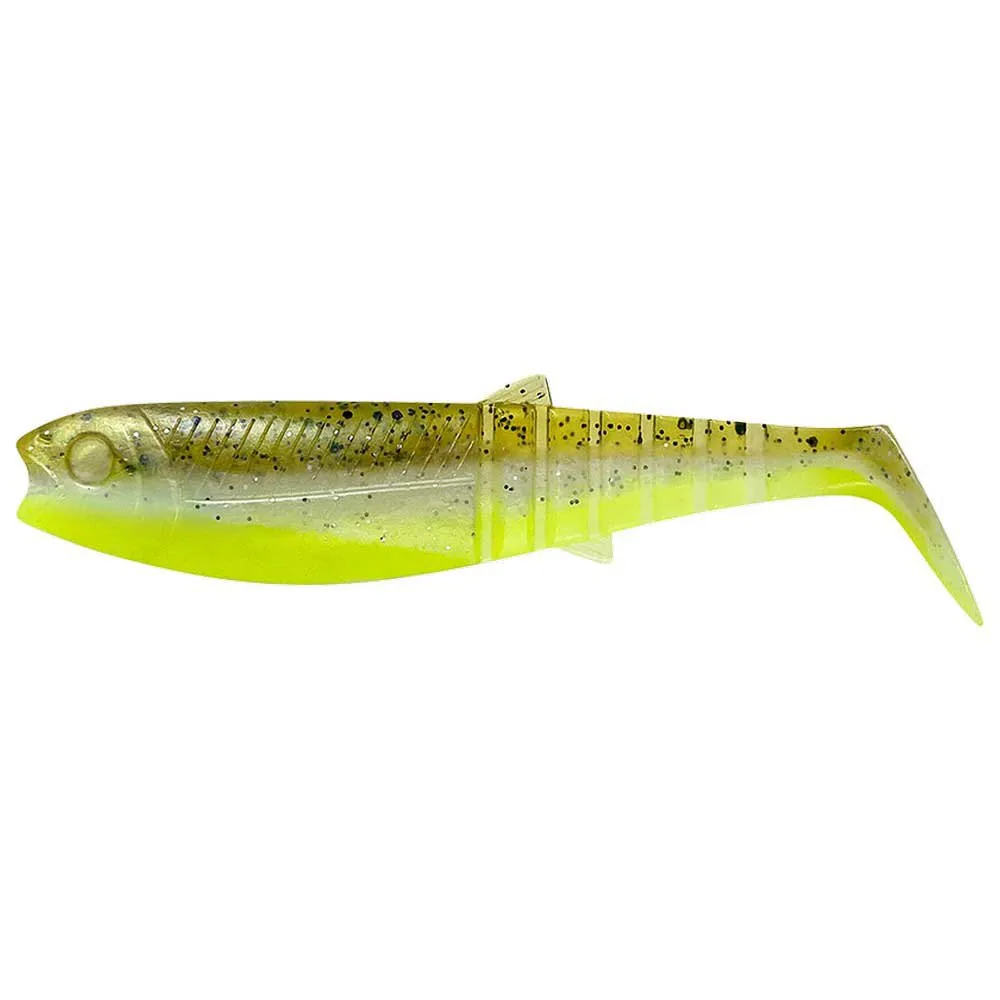 Naluca Savage Gear Cannibal Shad 12.5cm, 20g, Green Pearl Yellow [1]