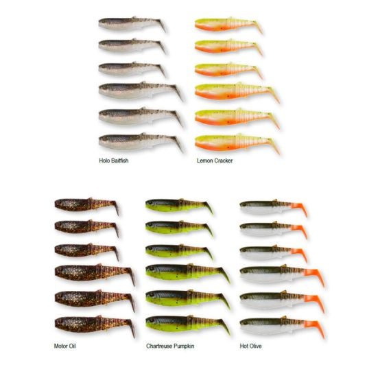 Naluca Savage Gear Cannibal Shad - 5.5cm - 6.8cm, Set 36 bucati [2]