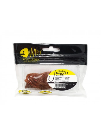 Naluca Wist Maggot Floating - Larva 5 cm, 10 bucati, Culoare #11 [2]
