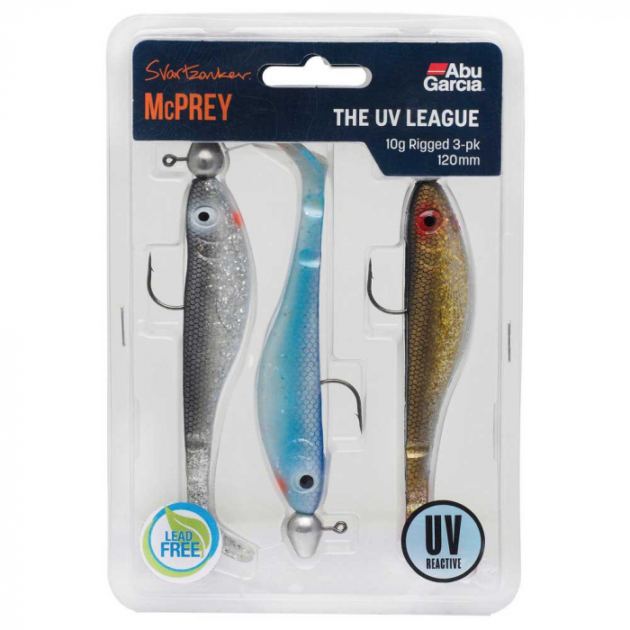 Naluca Abu Garcia SVZ McPrey Rigged The UV League 12cm 22g 3 buc [1]