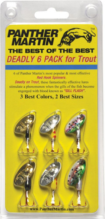 Set 6 lingurite rotative Panther Martin - Best of the Best 6 Pack [1]
