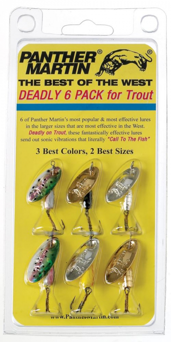 Set 6 lingurite rotative Panther Martin - Best of the West 6 Pack [1]