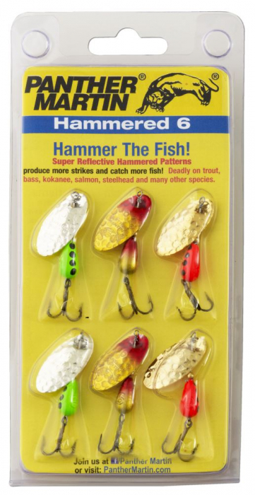 Set 6 lingurite rotative Panther Martin - Hammered 6 Pack [1]
