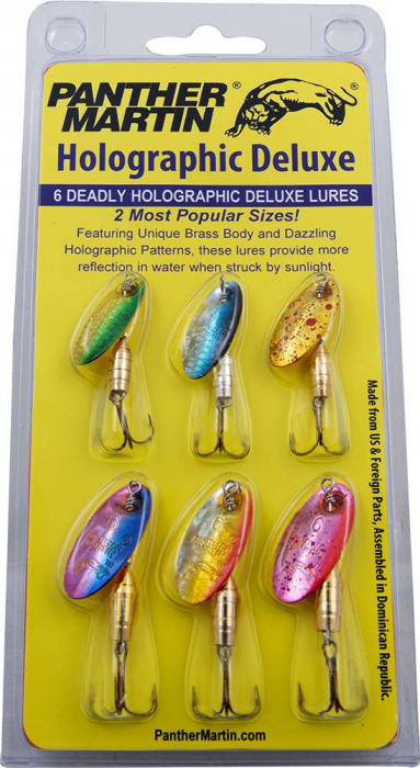 Set 6 lingurite rotative Panther Martin - Holographic Deluxe 6 Pack [1]