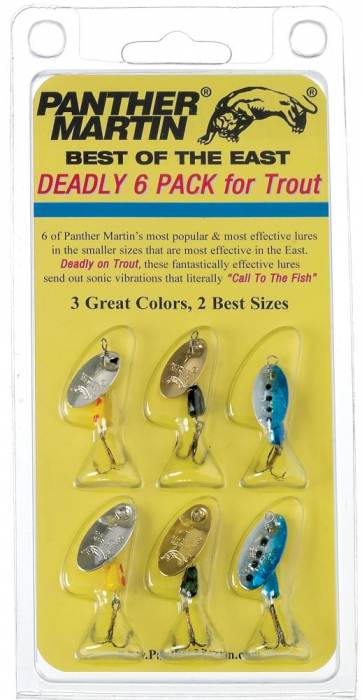 Set 6 lingurite rotative Panther Martin - Best of the Est 6 Pack [1]