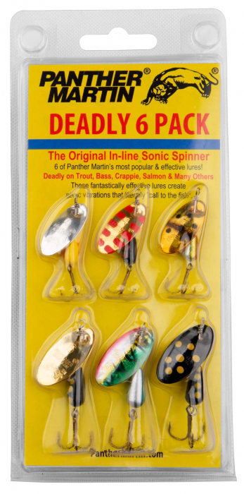 Set 6 lingurite rotative Panther Martin - Western Trout 6 Pack [1]