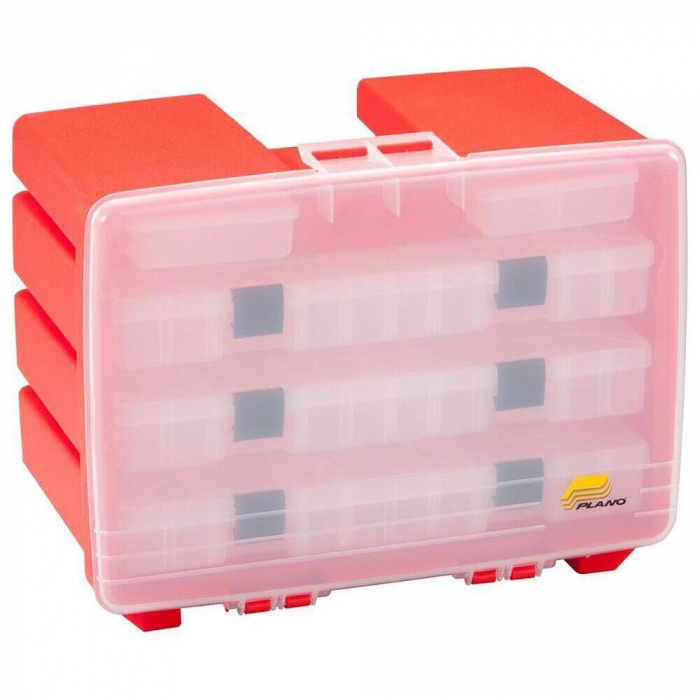 Set cutii accesorii pescuit Plano Sistem portabil de rack Deluxe, 40.64 x 38.48 x 25.4 cm [4]