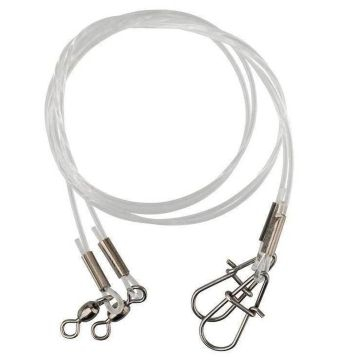 Struna Savage Gear 1x7 Titanium Trace 20cm, 0.30mm, 7kg, 2 bucati [1]