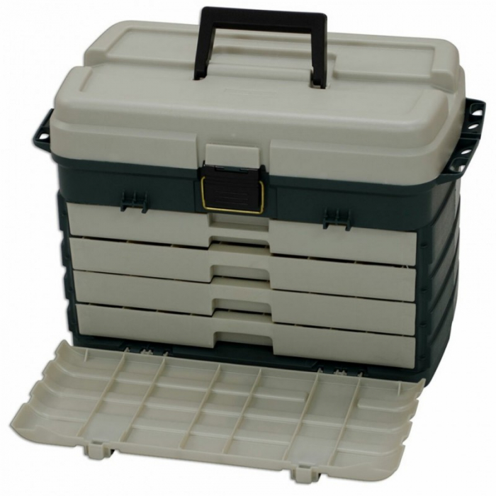 Valigeta Plano Four Drawer Tackle Box, 4 tavi compartimentate [2]