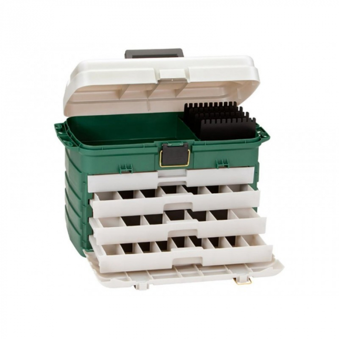 Valigeta Plano Four Drawer Tackle Box, 4 tavi compartimentate [3]