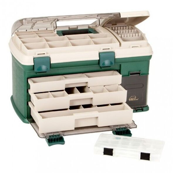 Valigeta Plano Three Drawer Tackle Box, 3 tavi compartimentate [3]