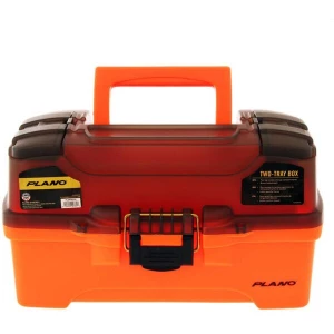 Valigeta Plano Two-tray Tackle Box Bright Orange, PLAMT6221, 14-25 compartimente [1]