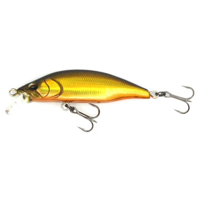 Vobler Mukai Bikaze BIFUU 50(S) Treble Hook, 50mm, 4.2g, Culoare BK7 - Kurokin Orange Berry [1]