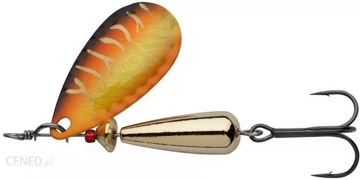 Spinnere - Lingurita rotativa Abu Garcia Droppen Spinners 4 g Red Hot Tiger