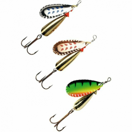 Spinnere - Lingurite rotative Abu Garcia Classic Droppen Spinner Lures 6 g, Set 3 bucati