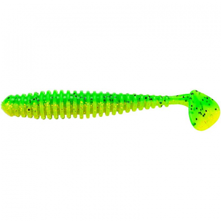 Naluci soft - Naluca Berkley Powerbait Power Swimmer 7cm Limechart 8 bucati
