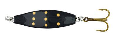 Pentru pastrav - Lingurita oscilanta Abu Garcia Stor-Zigge 18g Black/Yellow
