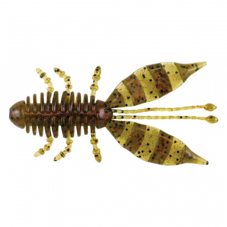 Creaturi - Naluca Berkley PowerBait Jester 9cm Green Pumpkin Magic 6 bucati