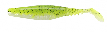 Shad - Naluca Twister Berkley Flex Stoop Shad 10 cm Chartreuse