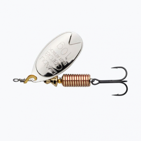 Spinnere - Lingurita rotativa Abu Garcia Fast Attack Spinners 4,5 g Silver
