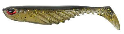 Shad - Naluca Berkley PowerBait Ripple Shad Holographic Gold Black Back 5cm 8 bucati