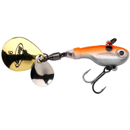 Naluci hard - Spinnertail Berkley Pulse Spintail 5cm, 5g Orange Glitter