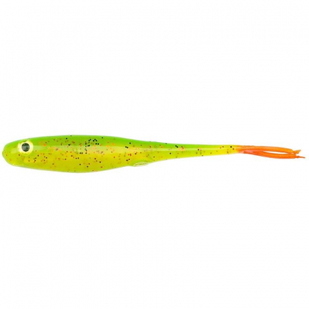 Shad - Naluca Berkley URBN Hollow Belly V-Tail 7,5 cm Hot Firetiger 5 bucati