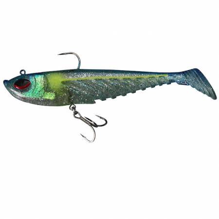 Shad - Naluca Berkley PowerBait Pre-Rigged Giant Ripple 20 cm Ocean