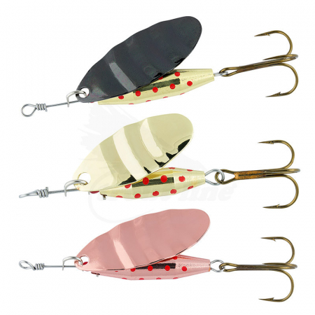 Pentru pastrav - Lingurite rotative Abu Garcia set 3 Pack Reflex Asortate