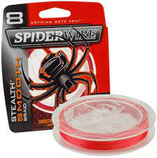 Fire crap - Fir de pescuit Spiderwire Stealth Smooth 8 Rosu 300m