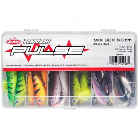 RAPITORI - Naluca Berkley Pulse Shad 8 cm - diverse culori