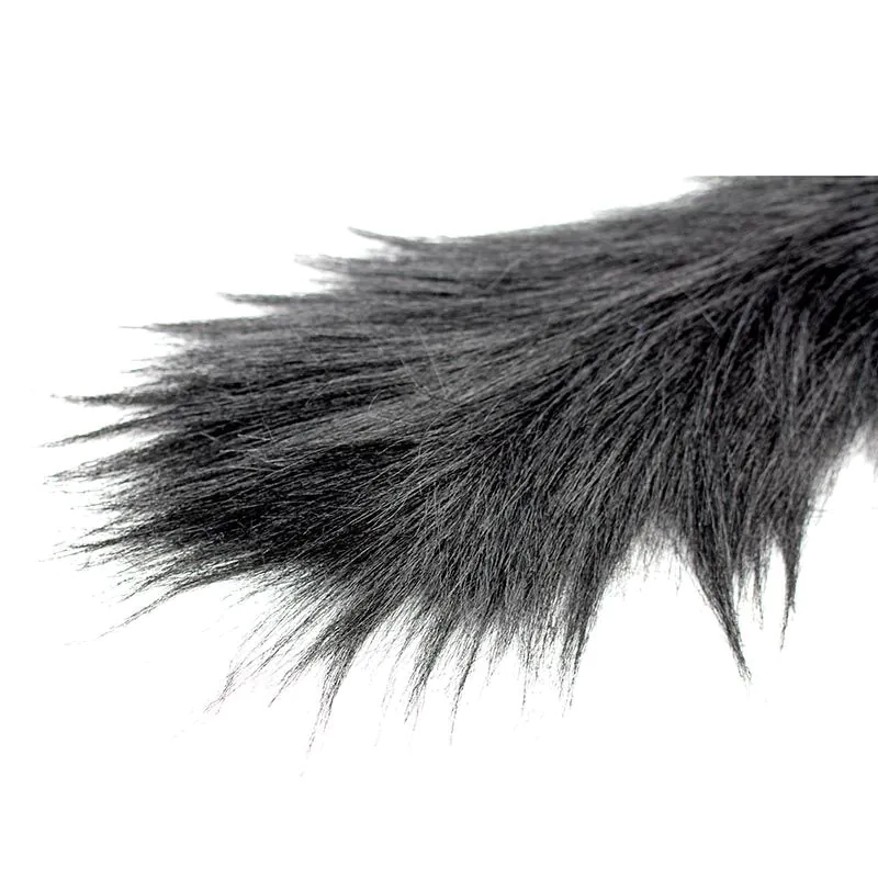 Streamer - Streamer Fur Black 35 x 6 cm