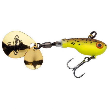 RAPITORI - Spinnertail Berkley Pulse Spintail 6cm, 9g Brownn Chartreuse