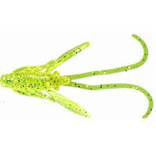Nymph - Naluca Berkley PowerBait Micro Nymph 2.5 cm Chartreuse Silver Fleck Sclipitor 12 bucati