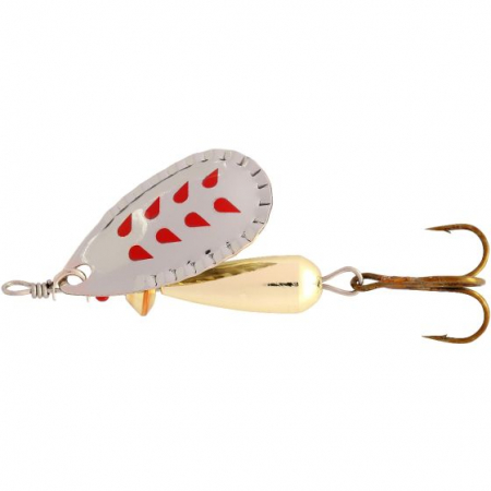 Rotative - Lingurita rotativa Abu Garcia Droppen 12g Silver / Red marks