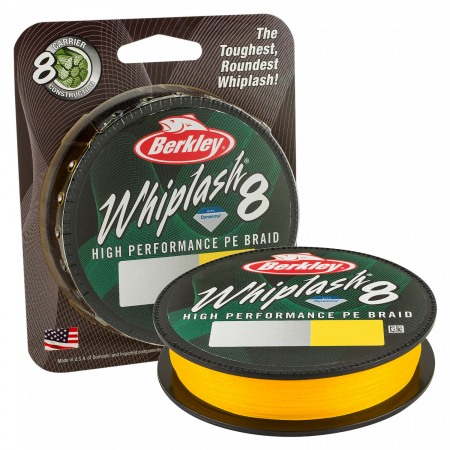 Textil - Fir pentru pescuit Berkley Whiplash 8 Galben 150m