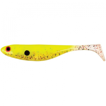 Naluci soft - Naluca Berkley PowerBait Sneakshad 7,5 cm Speckled Lime 6 bucati