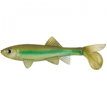 Naluci soft - Naluca Berkley PowerBait Sick Fish 10cm Green Penny 2buc