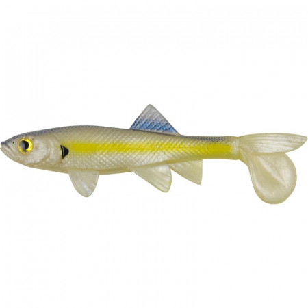 Naluci soft - Naluca Berkley PowerBait Sick Fish 10cm Shad Chartreuse 2buc