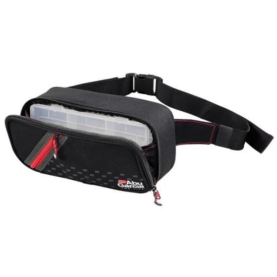 Genti, rucsacuri - Borseta Abu Garcia Hip Bag + 2 Cutii 27.5x10x14cm