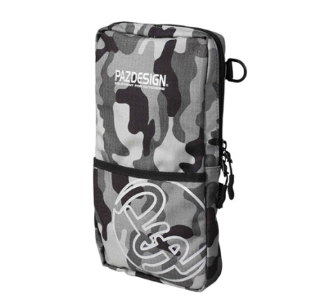 BAGAJERIE - Borseta Pazdesign laterala - PSL Side Pouch II Grey Camo L 150 x 300 x 50 mm , SAC-119