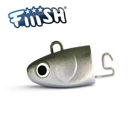 Jiguri - Cap de Jig Fiiish Black Minnow No1 Jig Head 12g Extra Deep - Kaki