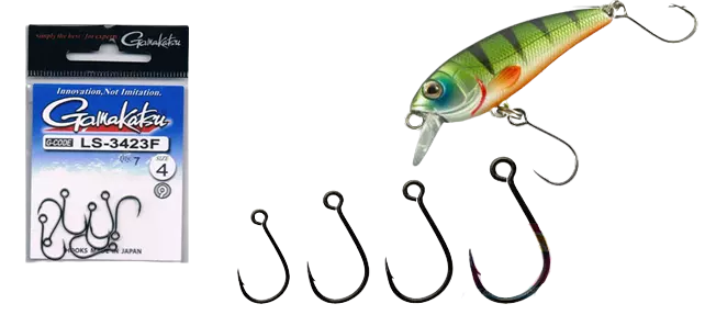 Inlocuire Ancore Voblere - Carlige de inlocuire Ancore Voblere - Gamakatsu LS-3423 F