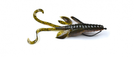 Carlige de pescuit Molix OH1400-OMTD Fat Worm SWG, Size 5/0, 4 bucati [1]