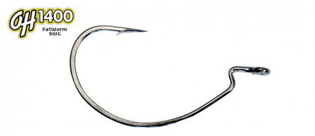 Ancore / Dropshot - Carlige de pescuit Molix OH1400-OMTD Fat Worm SWG, Size 5/0, 4 bucati
