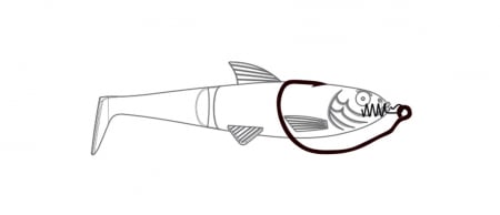 Carlige de pescuit Molix OH2400-OMTD Big Swimbait Hook [1]